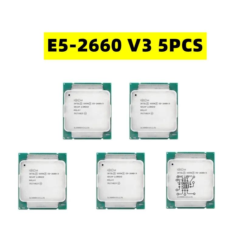 Xeon CPU E5-2660V3 SR1XR, X99 DDR4 RAM 2.60GHz 10 ھ 25M LGA2011-3 E5-2660 V3 μ E5 2660V3 E5 2660 V3, 5 